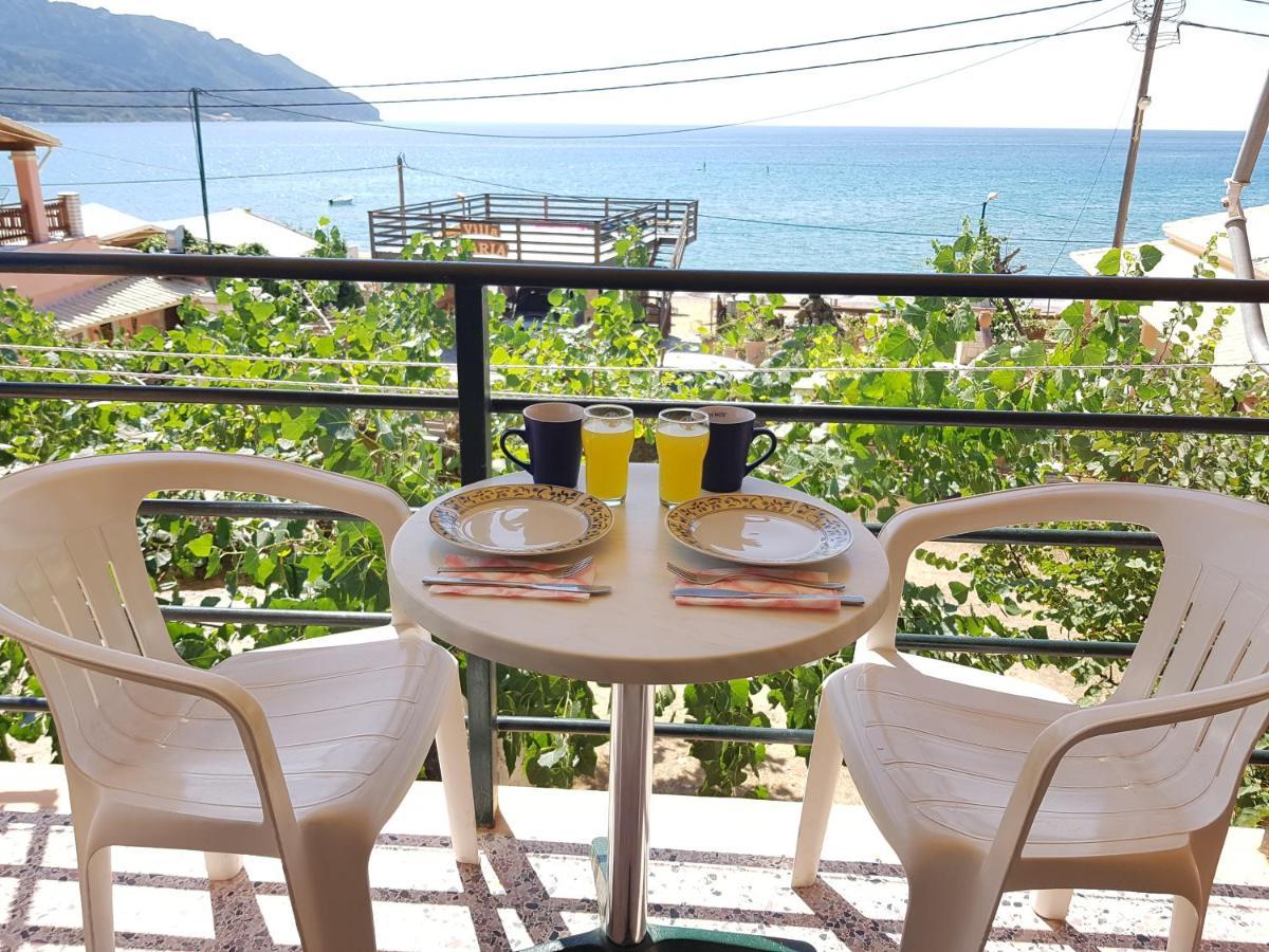 Nafsika Apartments Agios Georgios Pagon Luaran gambar